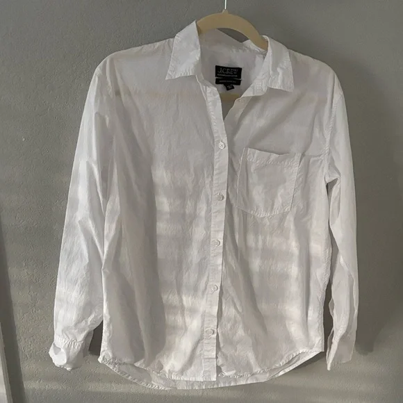 J. Crew Garçon White Button Down Shirt - Picture 11 of 13
